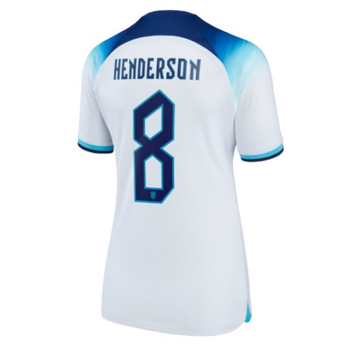 Ženski Nogometni dresi Anglija Jordan Henderson #8 Domači SP 2022 Kratek Rokav